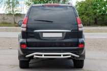 Toyota Land Cruiser Prado 120 2002–2009 Achterbeschermbeugel AK008-1 foto 2