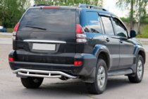 Toyota Land Cruiser Prado 120 2002–2009 Achterbeschermbeugel AK008-1 foto 4