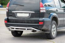 Toyota Land Cruiser Prado 120 2002–2009 Achterbeschermbeugel AK008-1 foto 5