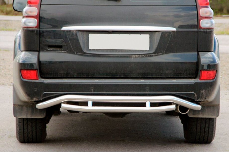Toyota Land Cruiser Prado 120 2002–2009 Achterbeschermbeugel AK008-1 Image