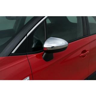Spiegelkappen (2 stuks, RVS) Peugeot RCZ 2010–2015 foto 1