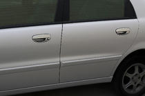 Daewoo Lanos 1998–2017 Chroom deurgreepcovers (8-delig) foto 2