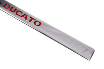 Fiat Ducato 2006–2025 LED strip boven kenteken (RVS) Blauwe LED-verlichting foto 4