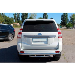 RVS achterbeschermbeugel AK002-2v1 Toyota Land Cruiser Prado 150 2009–2023 foto 3