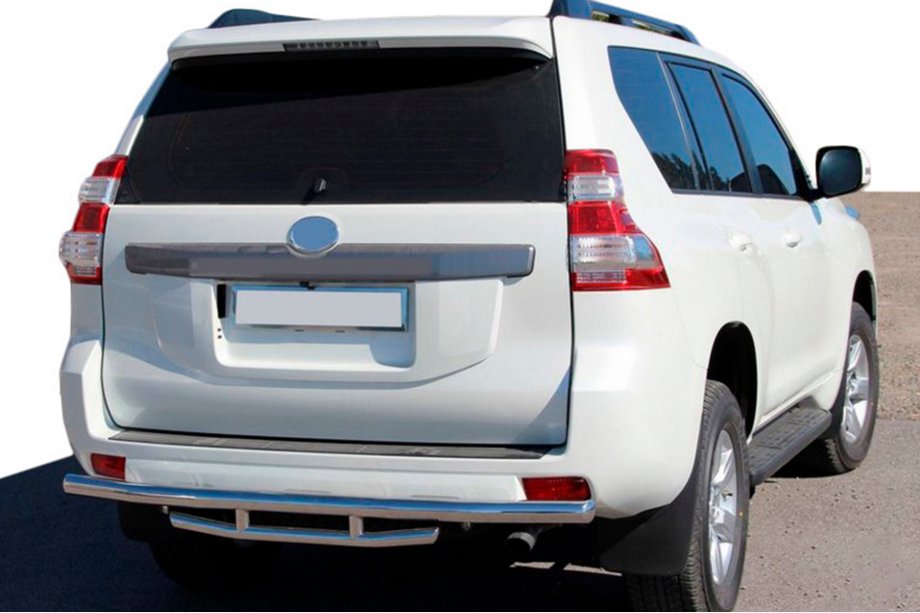 Toyota Land Cruiser Prado 150 2009–2023 RVS achterbeschermbeugel AK002-2v1 Image