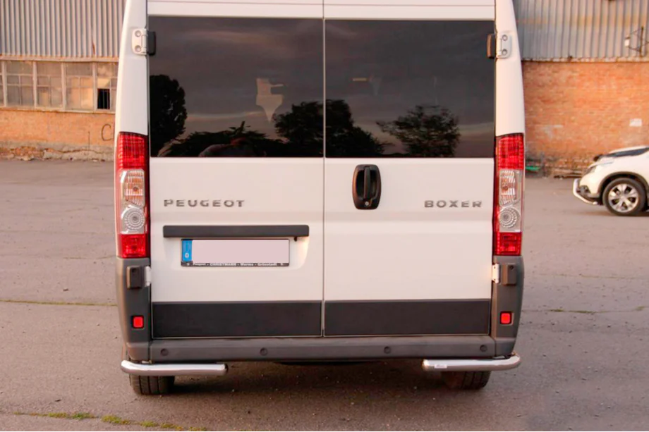 Peugeot Boxer 2006–2025 Achterhoeken AK003 (2 st., RVS) Foto 2
