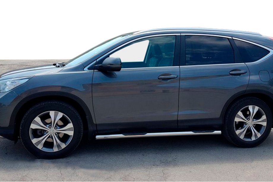 Honda CRV 2012–2016 Sidebars BB002 (set van 2, RVS) Image