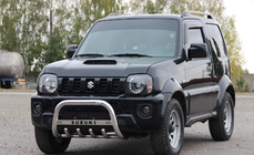 Suzuki Jimny 1998–2018 Bullbar QT006 (RVS) foto 3