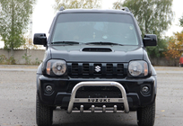 Suzuki Jimny 1998–2018 Bullbar QT006 (RVS) foto 2