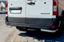 Renault Master 2011–2023 Achterhoeken AK003 (2 st., RVS) foto 7