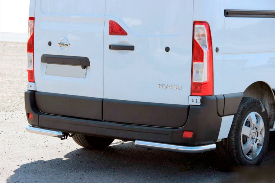 Renault Master 2011–2023 Achterhoeken AK003 (2 st., RVS) Image