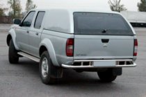 Nissan NP300 1999–2015 Achterbeschermbeugel AK004 (RVS) foto 1