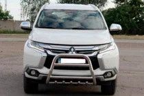 Mitsubishi Pajero Sport 2015– Bullbar WT008 (RVS) foto 1