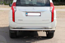 Mitsubishi Pajero Sport 2015– Achterbeschermbeugel AK005 (RVS) foto 4