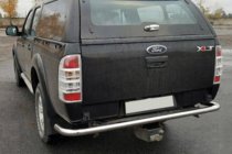 Ford Ranger 2007–2011 Achterbeschermbeugel AK005 (RVS) foto 1