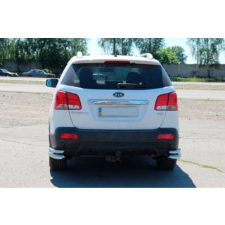 Achterste dubbele hoekstukken AK003-подвійний (RVS) Kia Sorento II XM 2009–2014 foto 3