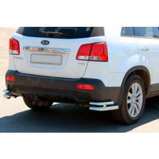 Achterste dubbele hoekstukken AK003-подвійний (RVS) Kia Sorento II XM 2009–2014 foto 1