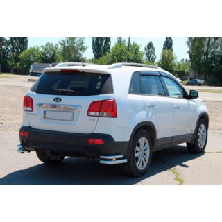 Achterste dubbele hoekstukken AK003-подвійний (RVS) Kia Sorento II XM 2009–2014 foto 4