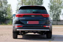 Kia Sportage 2015–2021 Achterbeschermbeugel AK002 (RVS) foto 4