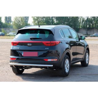 Achterbeschermbeugel AK002 (RVS) Kia Sportage 2015–2021 foto 2