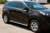 Kia Sportage 2015–2021 Sidebars BB001 (2 stuks, RVS) foto 1