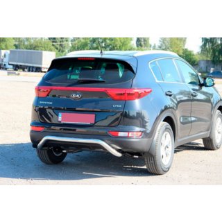 Achterbumperbescherming AK007 (RVS) Kia Sportage 2015–2021 foto 3