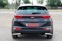 Kia Sportage 2015–2021 Achterbeschermingshoeken AK003 (RVS) foto 5
