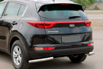 Kia Sportage 2015–2021 Achterbeschermingshoeken AK003 (RVS) foto 1
