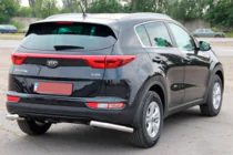 Kia Sportage 2015–2021 Achterbeschermingshoeken AK003 (RVS) foto 4