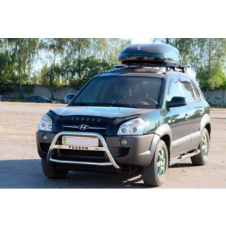 Bullbar WT025 (RVS) Hyundai Tucson JM 2004– foto 2