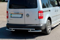 Volkswagen Caddy 2004–2010 Achterbeugel AK003-2 (2 st., RVS) foto 1
