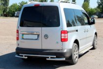 Volkswagen Caddy 2004–2010 Achterbeugel AK003-2 (2 st., RVS) foto 2