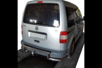 Volkswagen Caddy 2004–2010 Achterbeugel AK003-3 (2 stuks, RVS) foto 3