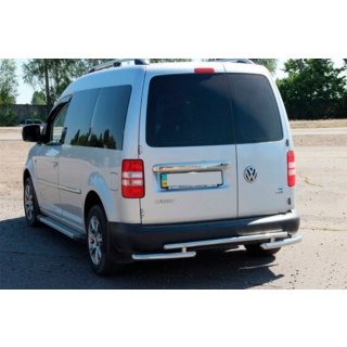 Achterbeugel AK003-2 (2 st., RVS) Volkswagen Caddy 2010–2015 foto 4
