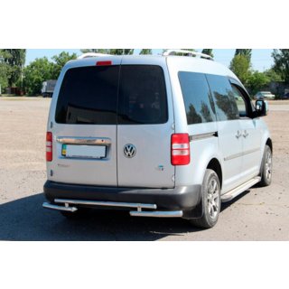 Achterbeugel AK003-2 (2 st., RVS) Volkswagen Caddy 2010–2015 foto 2