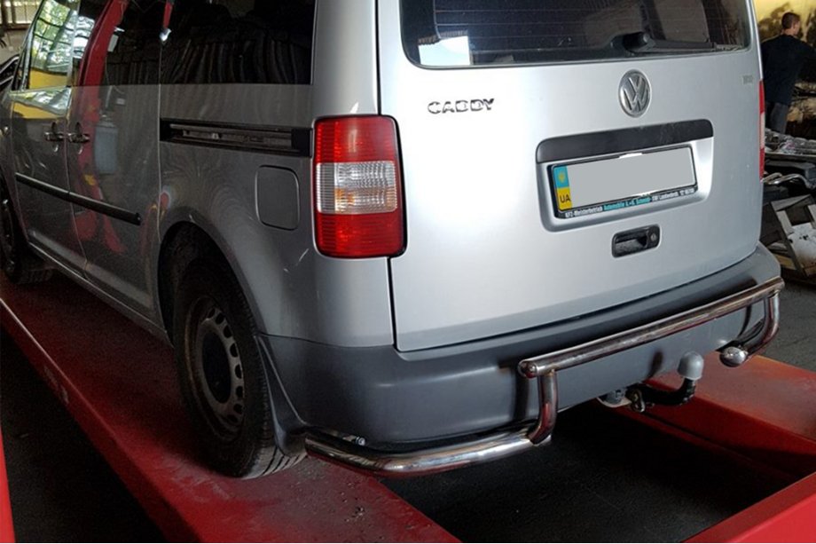 Volkswagen Caddy 2010–2015 Achterbeugel AK003-3 (2 stuks, RVS) Image