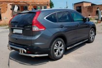 Honda CRV 2012–2016 Achterbeschermbeugel AK003-21 (RVS) foto 6