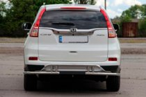Honda CRV 2012–2016 Achterbeschermbeugel AK003-21 (RVS) foto 2
