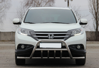 Honda CRV 2012–2016 Voorbeschermbeugel WT003-ST-V1 (RVS) foto 1