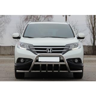 Voorbeschermbeugel WT003-ST-V1 (RVS) Honda CRV 2012–2016 foto 1