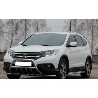 Voorbeschermbeugel WT003-ST-V1 (RVS) Honda CRV 2012–2016 foto 3