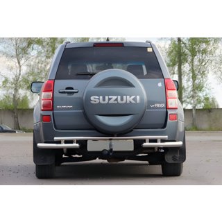 Achterbeschermbeugel AK005-3 (RVS) Suzuki Grand Vitara 2005–2017 foto 2