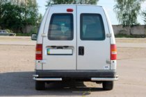 Citroen Jumpy 1996–2007 Achterste dubbele hoekbeschermers AK003-подвійний (RVS) foto 3