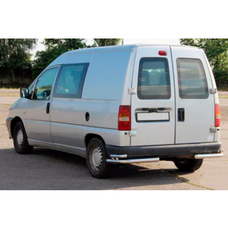 Achterste dubbele hoekbeschermers AK003-подвійний (RVS) foto 2