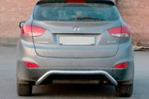 Hyundai IX-35 2010–2015 Achterbeschermbeugel AK007 (RVS) foto 1