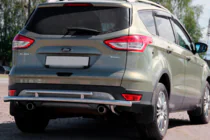 Ford Kuga/Escape 2013–2019 Achterste beschermbeugel AK002-2 (RVS) foto 1