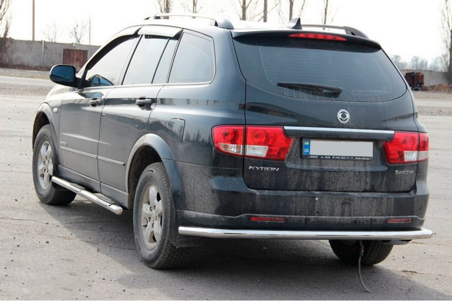 SsangYong Kyron 2005–2014 Achterbumperbeugel AK005 (RVS) Image