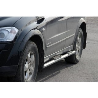Sidebars BB002 (2 stuks, RVS) SsangYong Kyron 2005–2014 foto 1