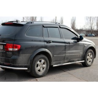 Sidebars BB002 (2 stuks, RVS) SsangYong Kyron 2005–2014 foto 2