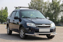 Lada Granta 2011– Voorbeschermbeugel ST009-2 foto 1